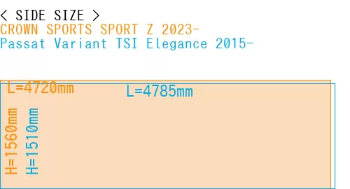 #CROWN SPORTS SPORT Z 2023- + Passat Variant TSI Elegance 2015-